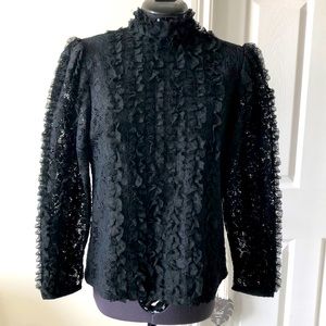 Black lace top Kooplers inspired look